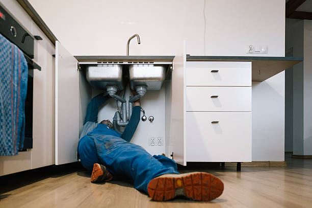 Professional Drain Cleaning technician working in Brogan, OR